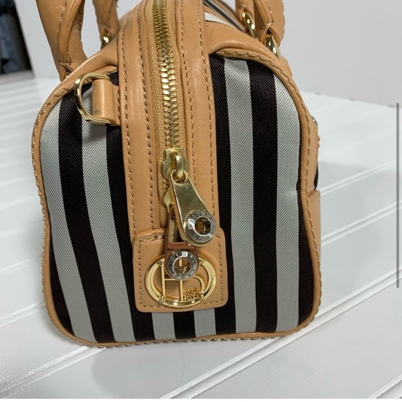 Henri Bendel Striped Mini Bag w/ Crossbody Strap - Picture 4 of 9